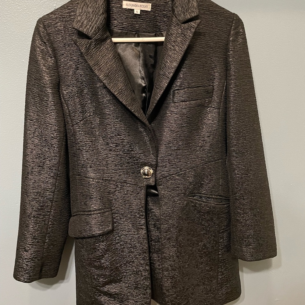 Color back, size small, brand Alexandra Rosati